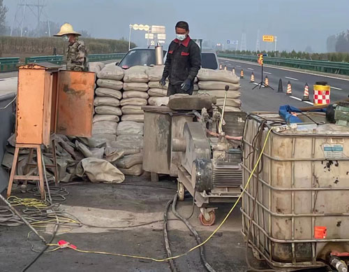 德安高速公路高压注浆